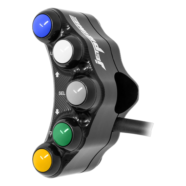 Lenkerschalter Sport links JetPrime Honda CBR 1000 RR-R Fireblade (20-26) JP SPS 003 – für I2M-Dashboard