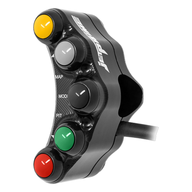 Lenkerschalter SuperSport links JetPrime Honda CBR 600 RR (24-26) JP SPS 005 – für HRC-Dashboard
