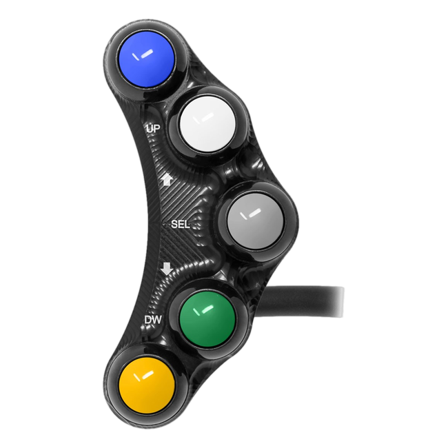 Lenkerschalter Sport links JetPrime Aprilia RSV4 / RSV4 RR (15-20) JP SPS 003 – für I2M-Dashboard