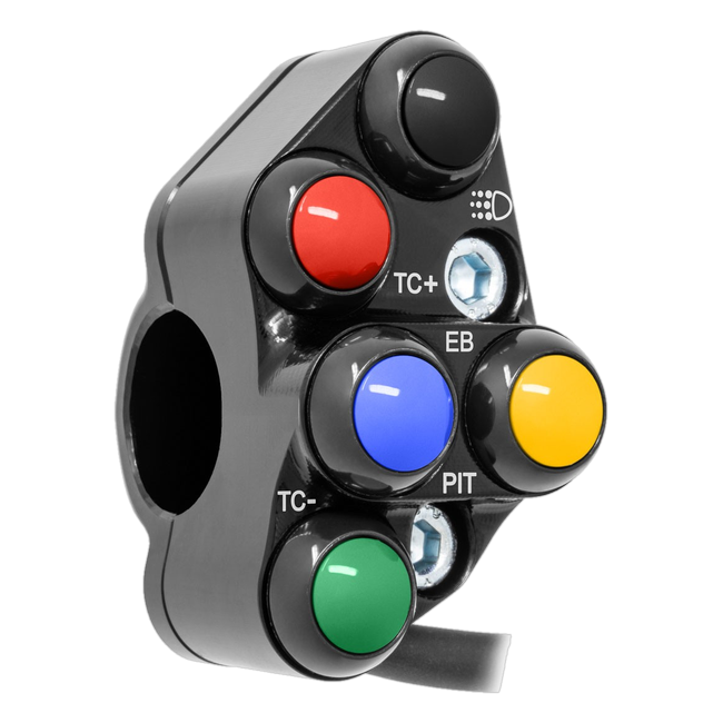 Lenkerschalter Superbike links JetPrime Aprilia RSV4 RF (17-18) JP SPS 009 – für APX-Dashboard