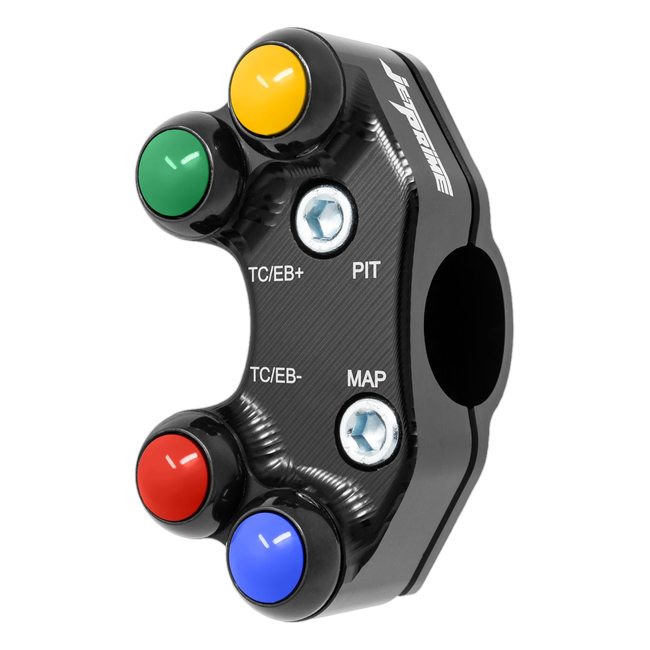 Lenkerschalter Superbike links JetPrime Kawasaki Ninja ZX-10RR (21-25) JP SPS 054 – für MoTeC-Dashboard