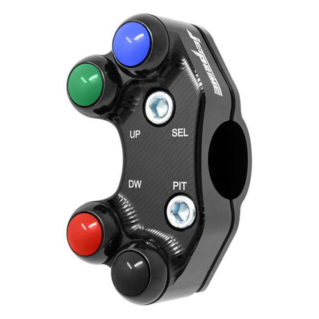 Lenkerschalter SuperSport links JetPrime Yamaha YZF-R3 (19-24) JP SPS MK300 – für Mectronik-Dashboard