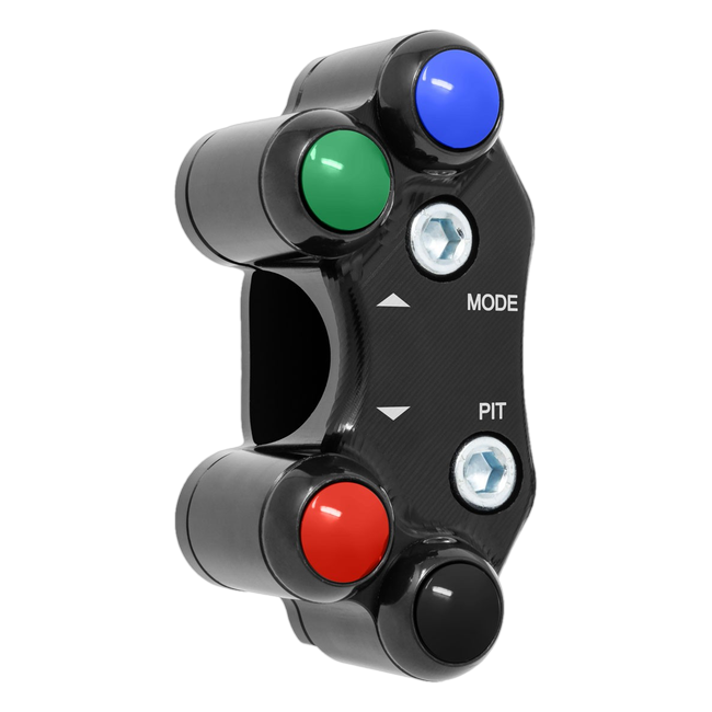 Lenkerschalter SuperSport links JetPrime Yamaha YZF-R9 (25-26) JP SPS MK900 – für Mectronik-Dashboard