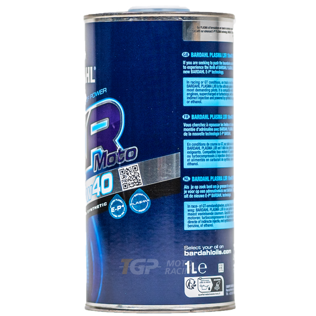 Bardahl 10W40 Plasma LXR - 1 Litro de Óleo Premium 