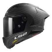 LS2 FF805 Thunder GP Aero Integralhelm in Gloss Carbon — Seitenansicht