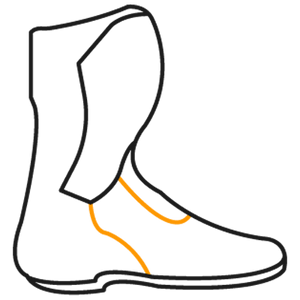 1x RST Tractech EVO D3O Botas (esquerda + direita)