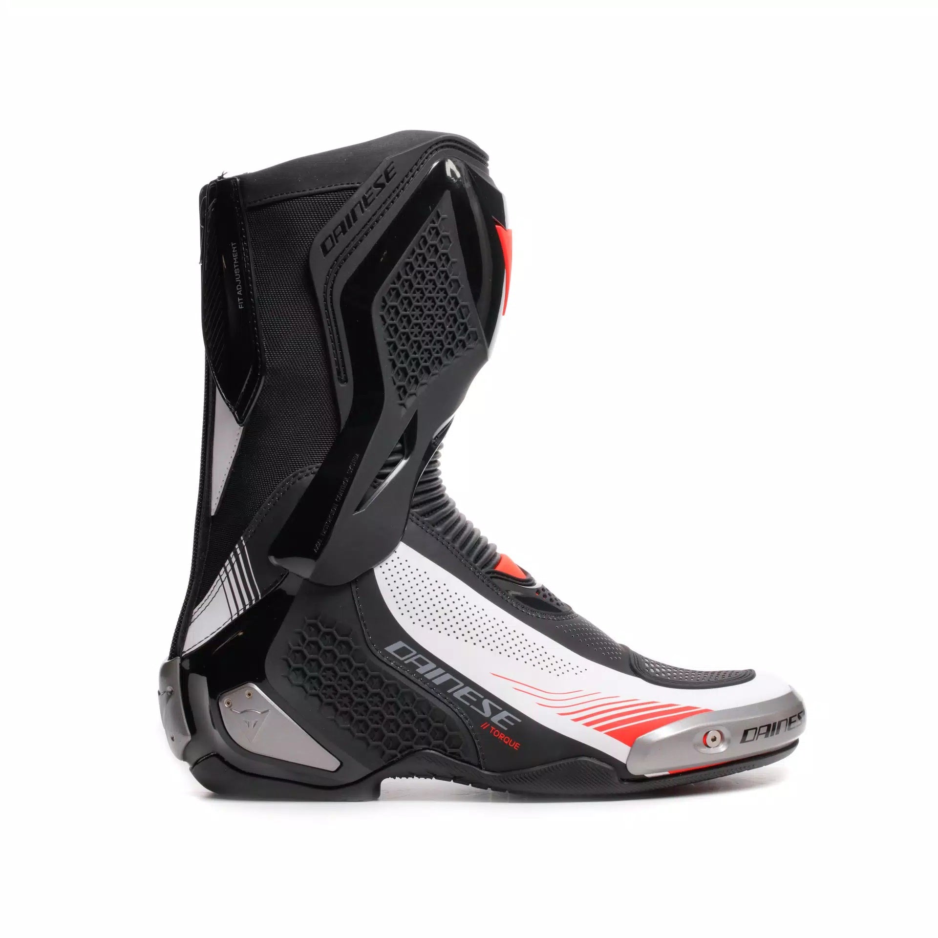 Botas de motociclismo Dainese Torque 4 Air Racing e Estrada Verão | Homens | Preto/Branco/Vermelho | 2017900086N3200 
