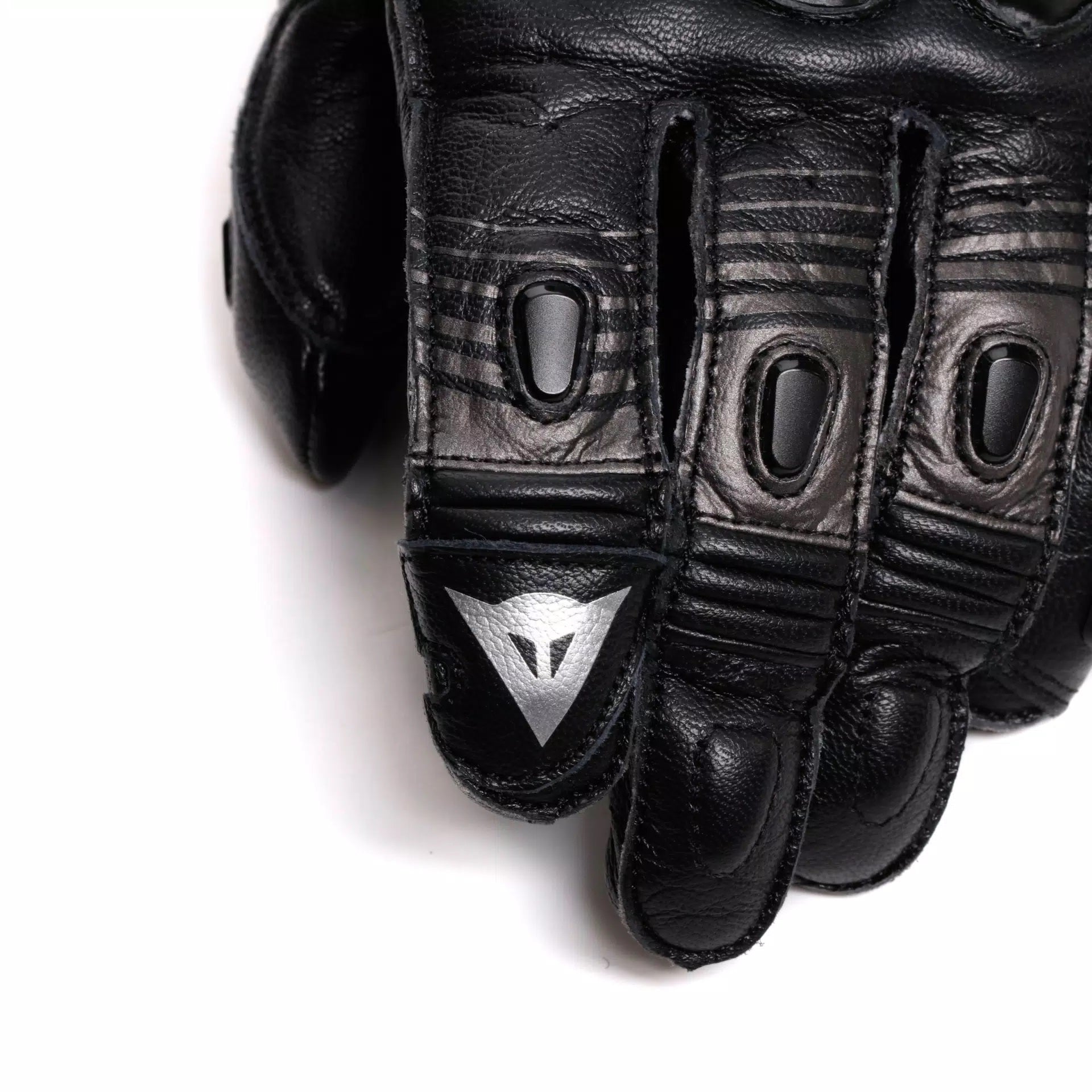 Luvas de couro de corrida Dainese Fiero para motocicleta | Homens | Preto | 201810002560400 