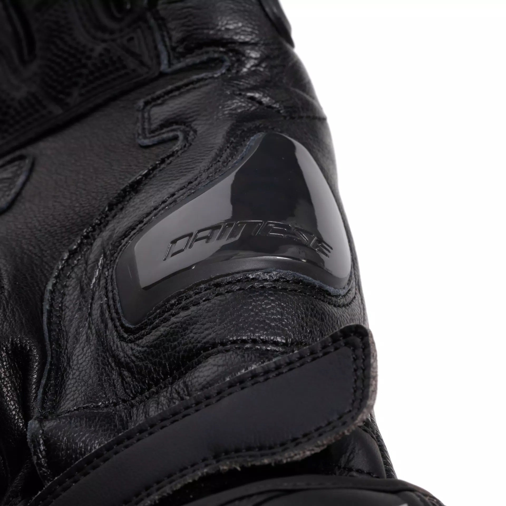 Luvas de couro de corrida Dainese Fiero para motocicleta | Homens | Preto | 201810002560400 