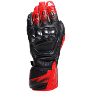 Luvas de couro para moto Dainese Fiero Racing | Masculino | Preto/Vermelho | 2018100025A7700 