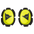 Dainese Pista Knieschleifer Knee Slider Neon Amarelo 201876166309001 