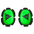 Dainese Pista Knieschleifer Knee Slider Neon Verde 201876166513001 