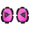 Dainese Pista Knieschleifer Knee Slider Rosa 201876166968001 
