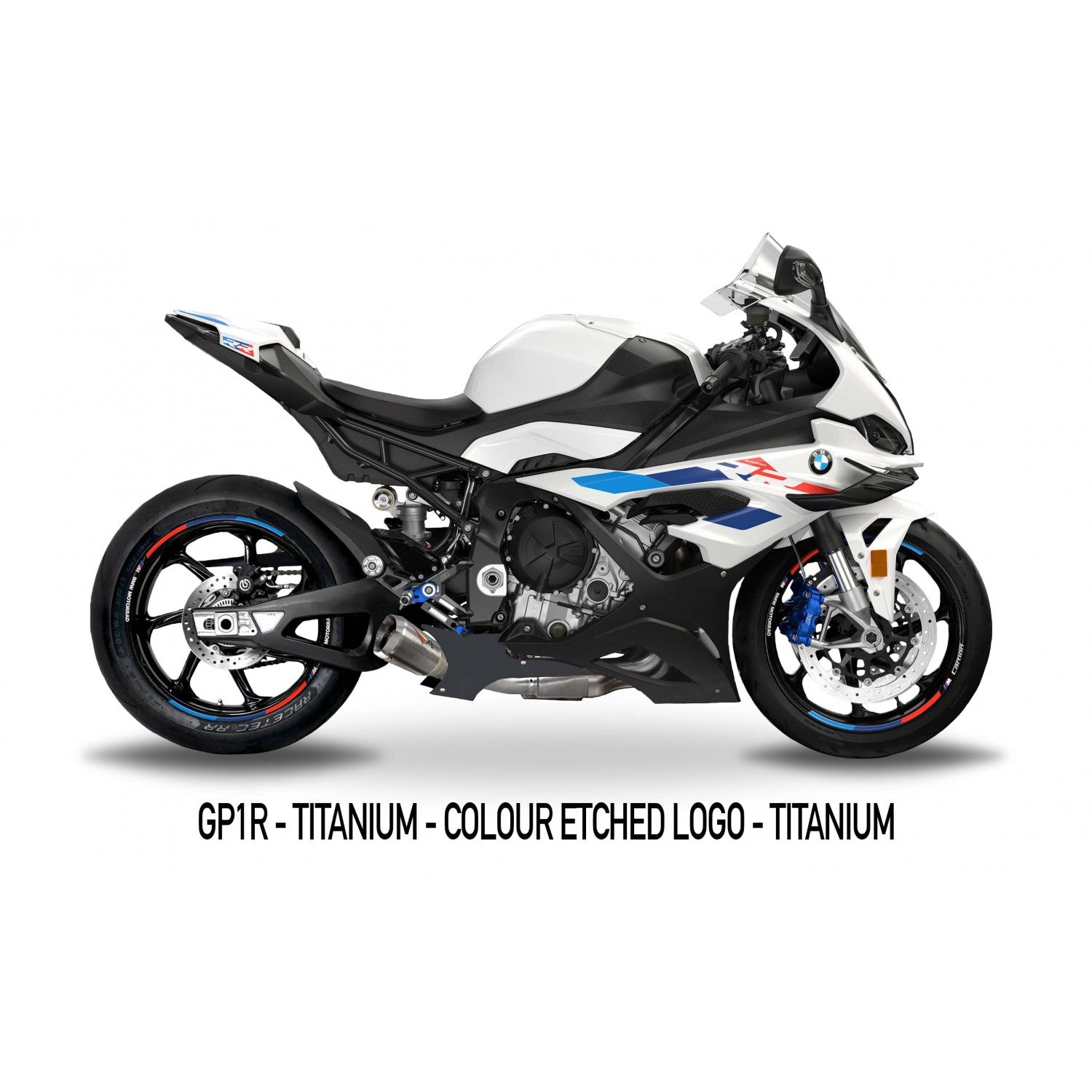 Austin Racing Slip-On GP3 (GP1R/V3) + tubo de substituição KAT para BMW S1000RR K67 (19-26) 