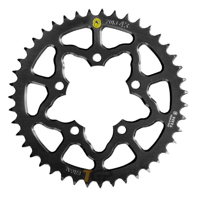 Sitta Kettenrad para PVM Kettenradträger (201J) – 37-47 Dentes, 520 Divisão 