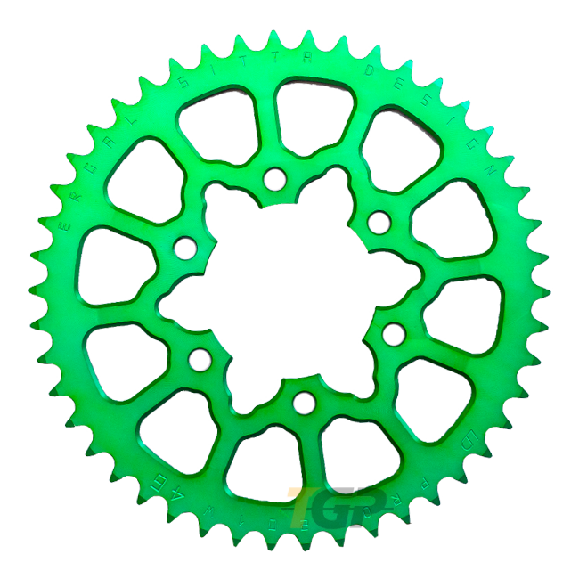 Roda dentada de alumínio Sitta para Ducati Panigale 899 & 959 (13-19) (202D) – 37-47 dentes, passo 520 