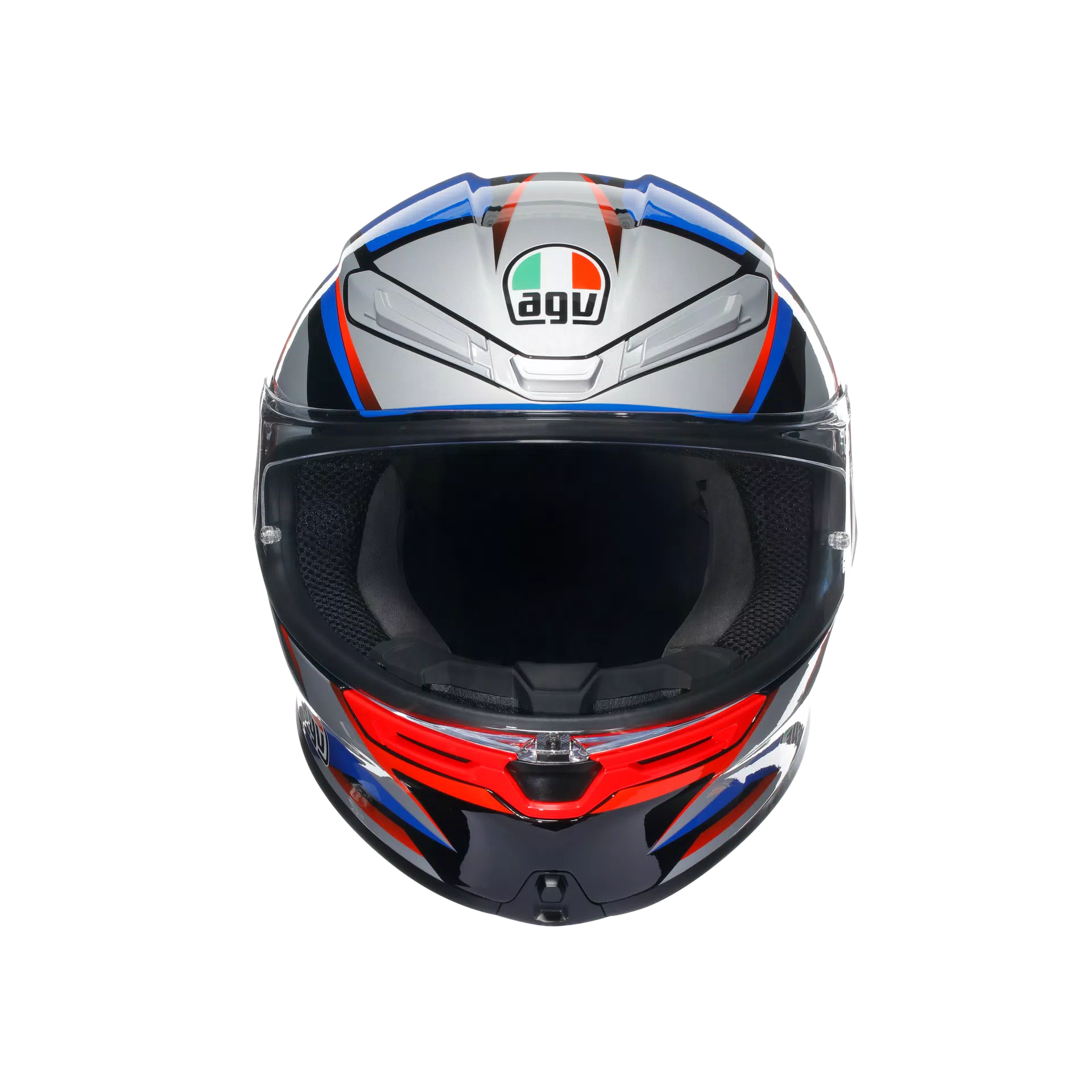 AGV K6 S Capacete Slashcut Preto/Azul/Vermelho | 2118395001015 