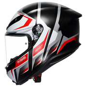 Capacete AGV K6 S Karve Matte Preto/Branco/Vermelho | 2118395001025 