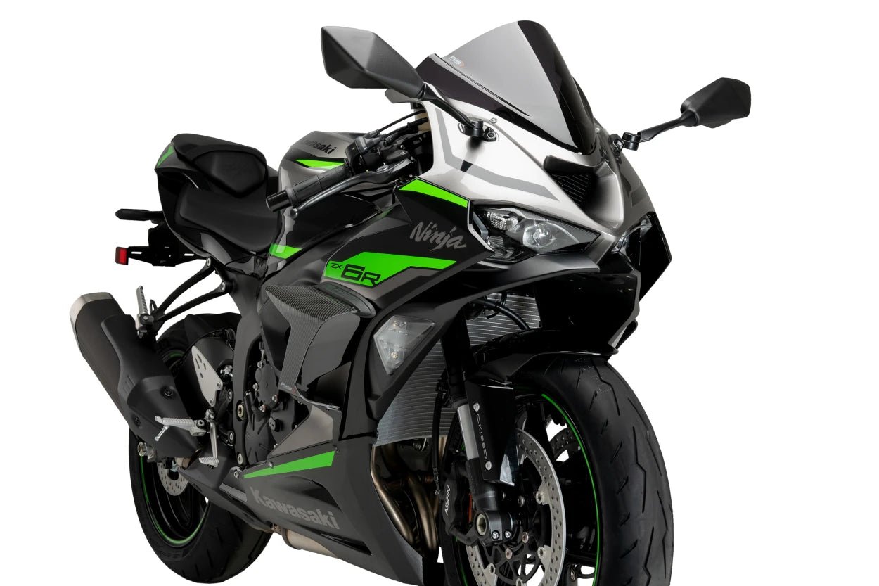 Spoilers laterais Puig Winglets Downforce Kawasaki ZX-6 R (24-25) 
