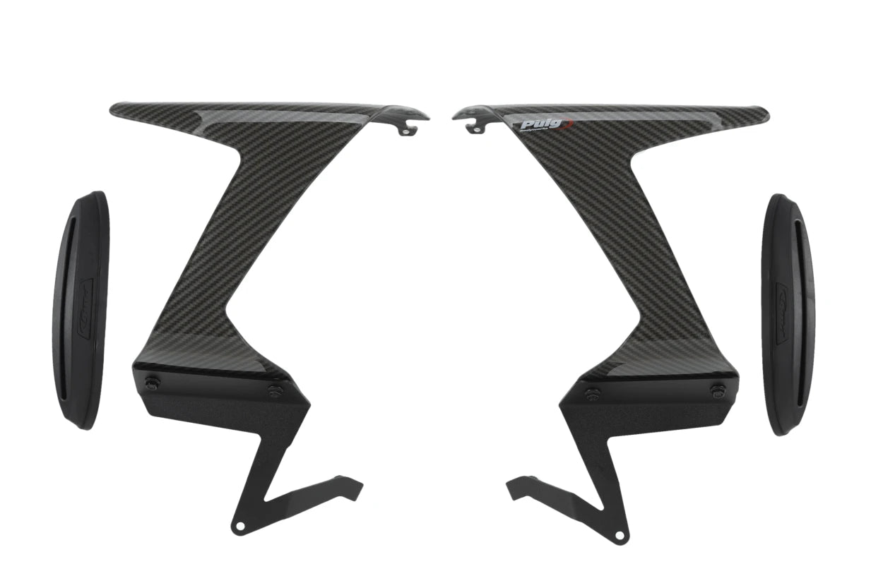 Spoilers laterais Puig Winglets Downforce Kawasaki ZX-6 R (24-25) 