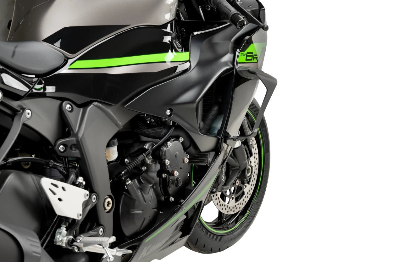 Spoilers laterais Puig Winglets Downforce Kawasaki ZX-6 R (24-25) 