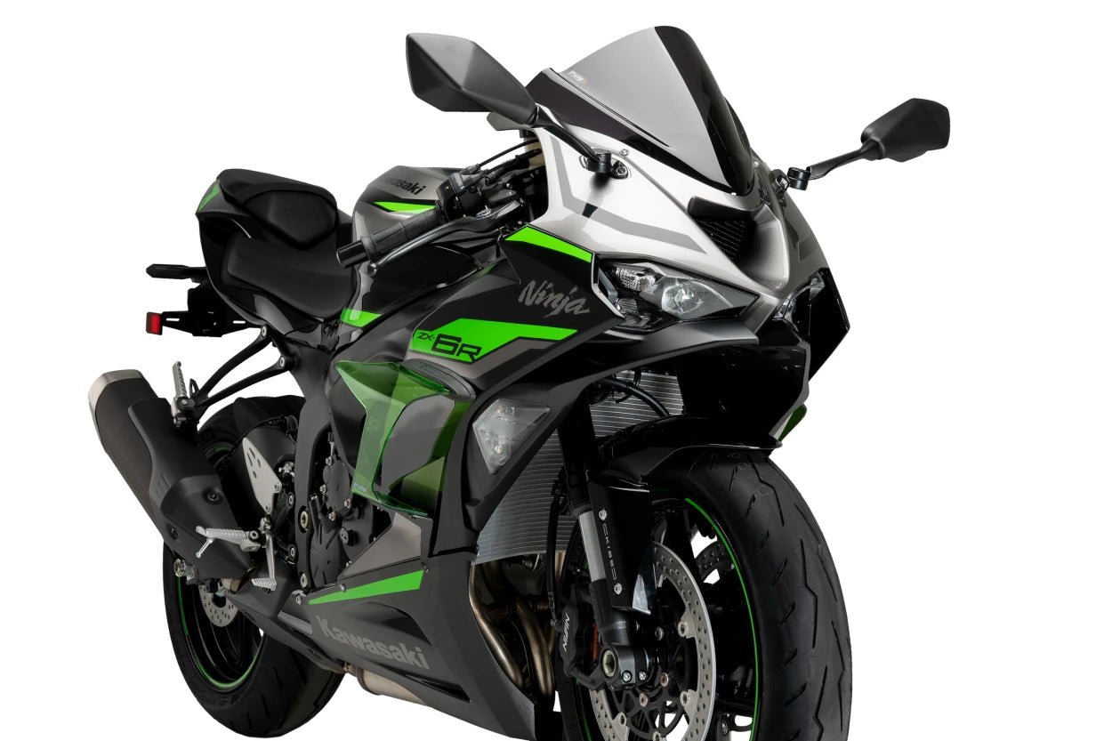 Spoilers laterais Puig Winglets Downforce Kawasaki ZX-6 R (24-25) 