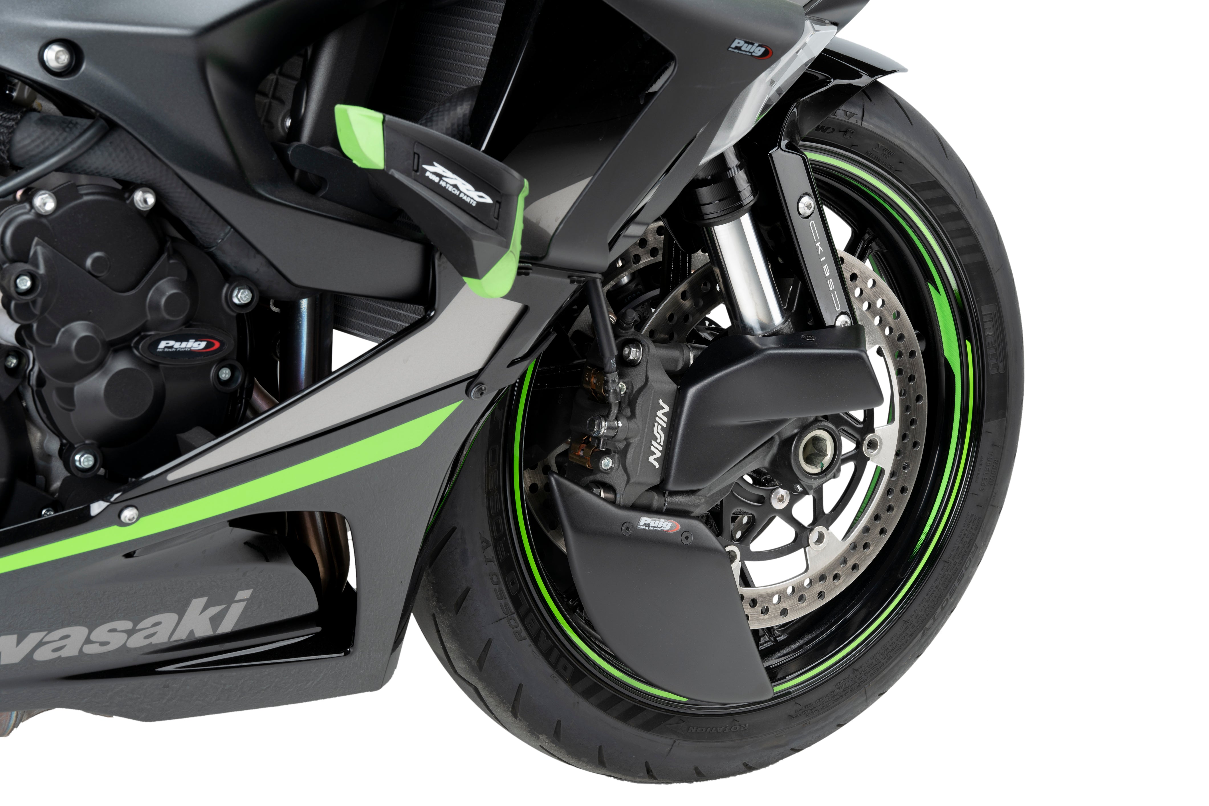 Pinças de travão Refrigeração Dutos de Ar Puig Kawasaki ZX-6 R (24-25) 
