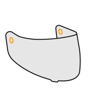 1x Iridium Gold Visier