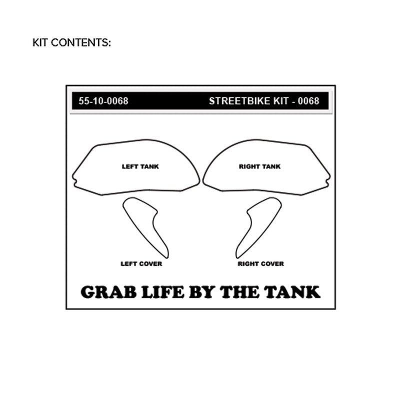 Stompgrip Vulcano Traction Pads Ducati Panigale 899/959 (13-19) 55-10-0068 