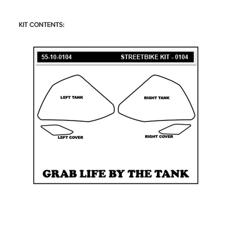 Stompgrip Icon Traction Pads Yamaha YZF-R3 (15-18) 55-14-0104 