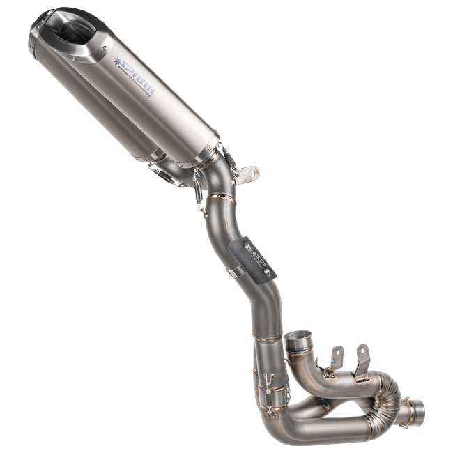 Sistema de escape semi-completo em titânio para Ducati Panigale V4/S/R (18-24) GDU8838 