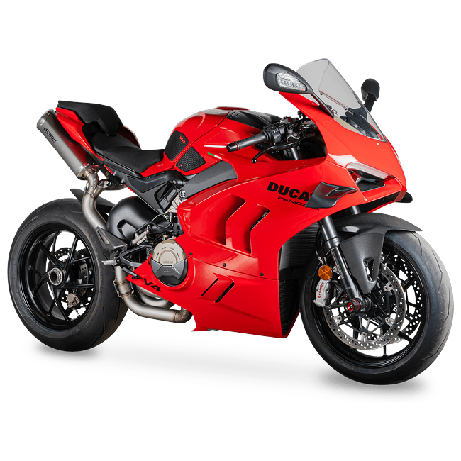 Sistema de escape semi-completo em titânio para Ducati Panigale V4/S/R (18-24) GDU8838 