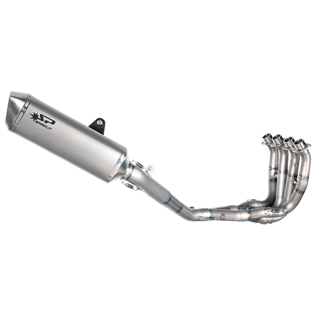 Spark Exhaust Komplettanlage Racing Force 400 mm Collector Edelstahl Yamaha R6 (06-26) GYA8853T