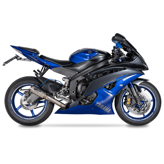 Spark Exhaust Komplettanlage Racing Moto GP Collector Edelstahl Yamaha R6 (06-26) GYA8824T