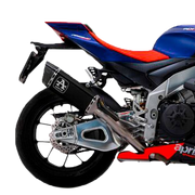 Kit de Escape Arrow Slip-On Pista Titanium Dark Aprilia RSV4 1100 Factory (21-26) 71003PTN 
