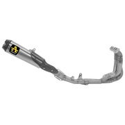 Sistema de escape completo Arrow Competition Evo em aço inoxidável para Yamaha YZF-R6 RJ27 (17-25) 71196CKZ 