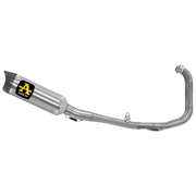 Sistema de escape completo Arrow Competition em aço inoxidável para Yamaha YZF-R3 (21-25) 71221CKZ 