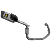 Sistema de escape completo Arrow Competition em aço inoxidável KTM RC 390 (22-25) 71229PTZ 