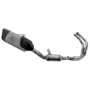 Sistema de escape completo Arrow Competition em aço inoxidável para Yamaha YZF-R7 (21-25) 71231PTZ 