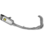 Sistema de escape completo Arrow Competition em aço inoxidável para Kawasaki ZX-4RR (23-25) 71233PTZ 