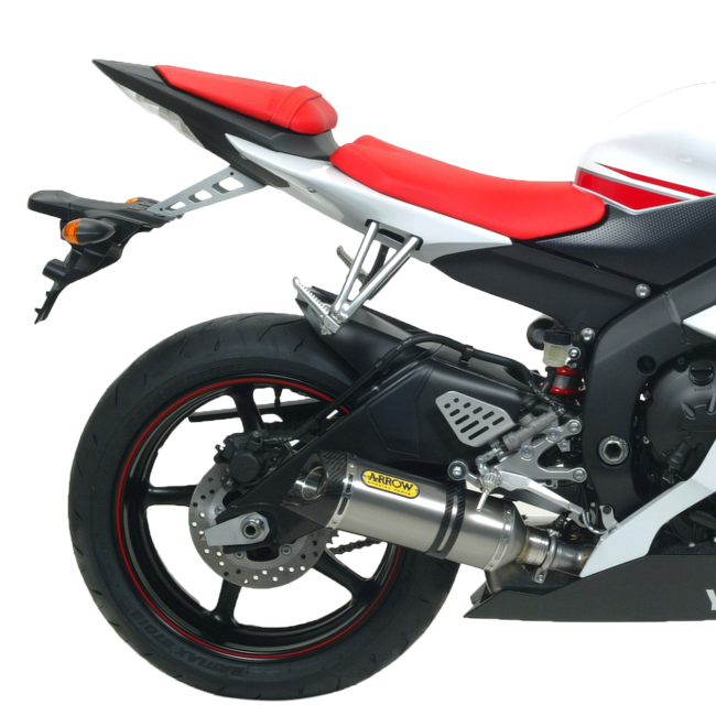 Escape Arrow Slip-On Thunder Titanium Yamaha YZF-R6 Rj15 (08-16) 71701PK 