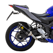 Escape Arrow Slip-On Thunder Alumínio Escuro Yamaha YZF-R3 (21-25) 71831AKN 