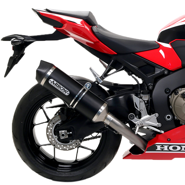 Escape Arrow Slip-On Indy-Race Alumínio Escuro Honda CBR 1000 RR SC77 (17-19) 71869AKN 