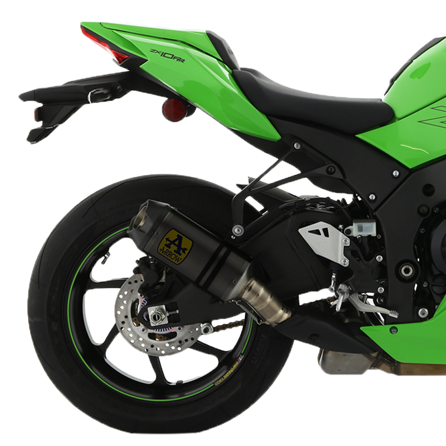 Escape Arrow Slip-On Indy-Race Alumínio Escuro Kawasaki ZX-10R/RR (21-25) 71928AKN 