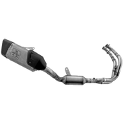 Sistema de escape completo Arrow Pista em aço inoxidável Yamaha YZF-R7 (21-25) 71958PKW 