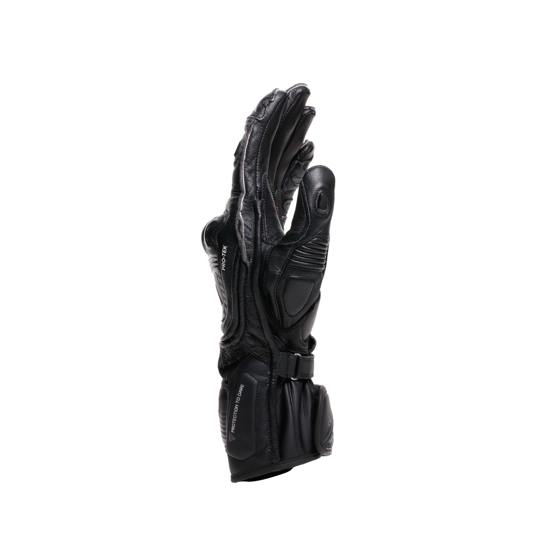 Luvas de couro de corrida Dainese Fiero para motocicleta | Homens | Preto | 201810002560400 