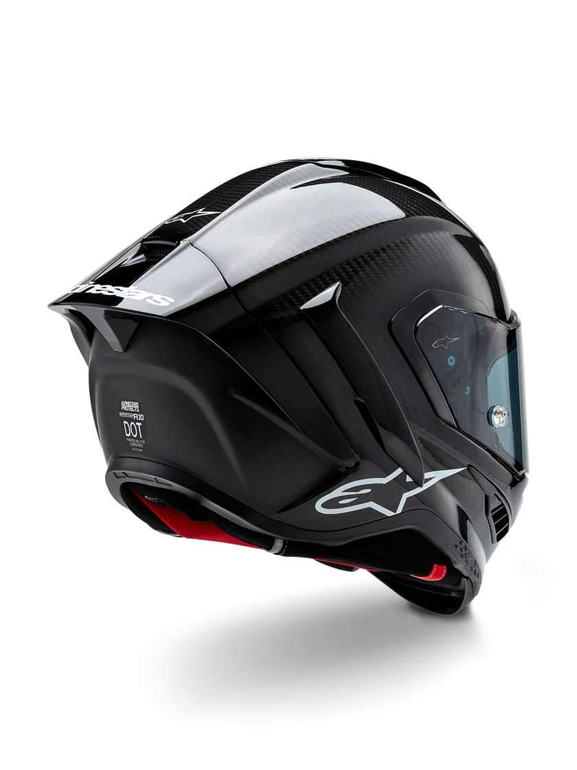 Alpinestars Supertech R10 Solid Capacete Carbono Brilhante 8200124-1902 