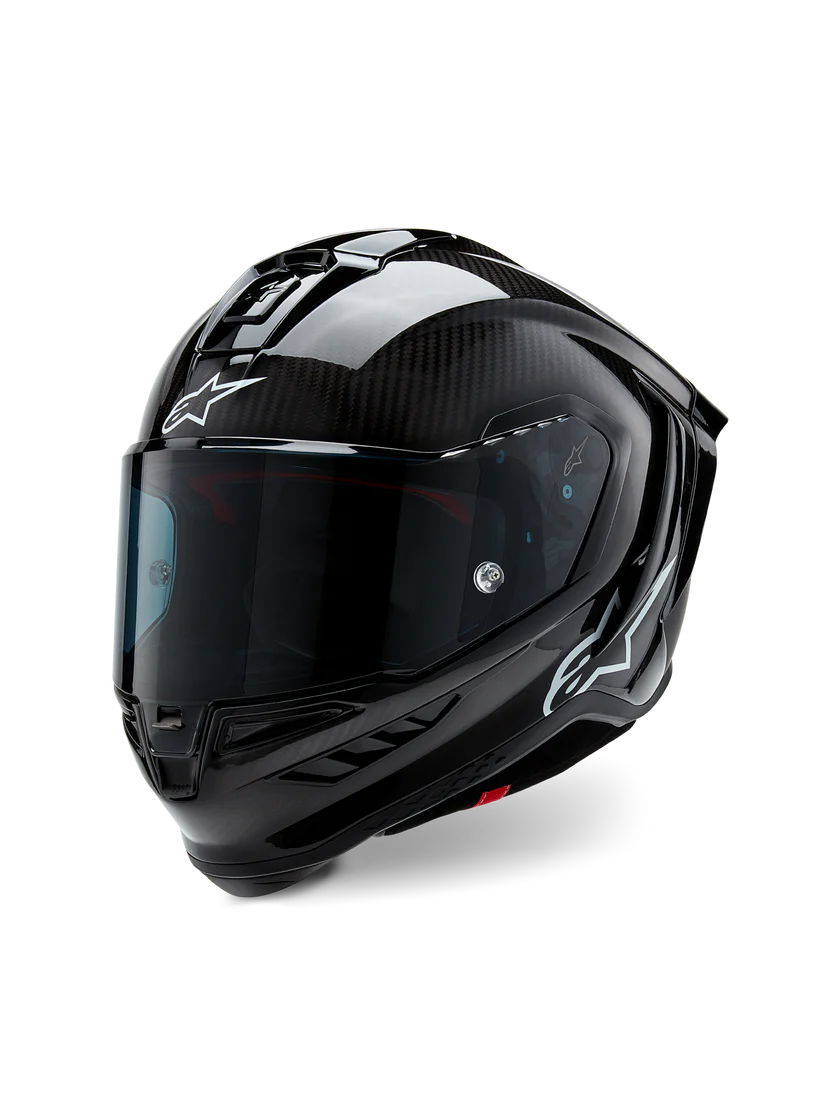 Alpinestars Supertech R10 Solid Capacete Carbono Brilhante 8200124-1902 