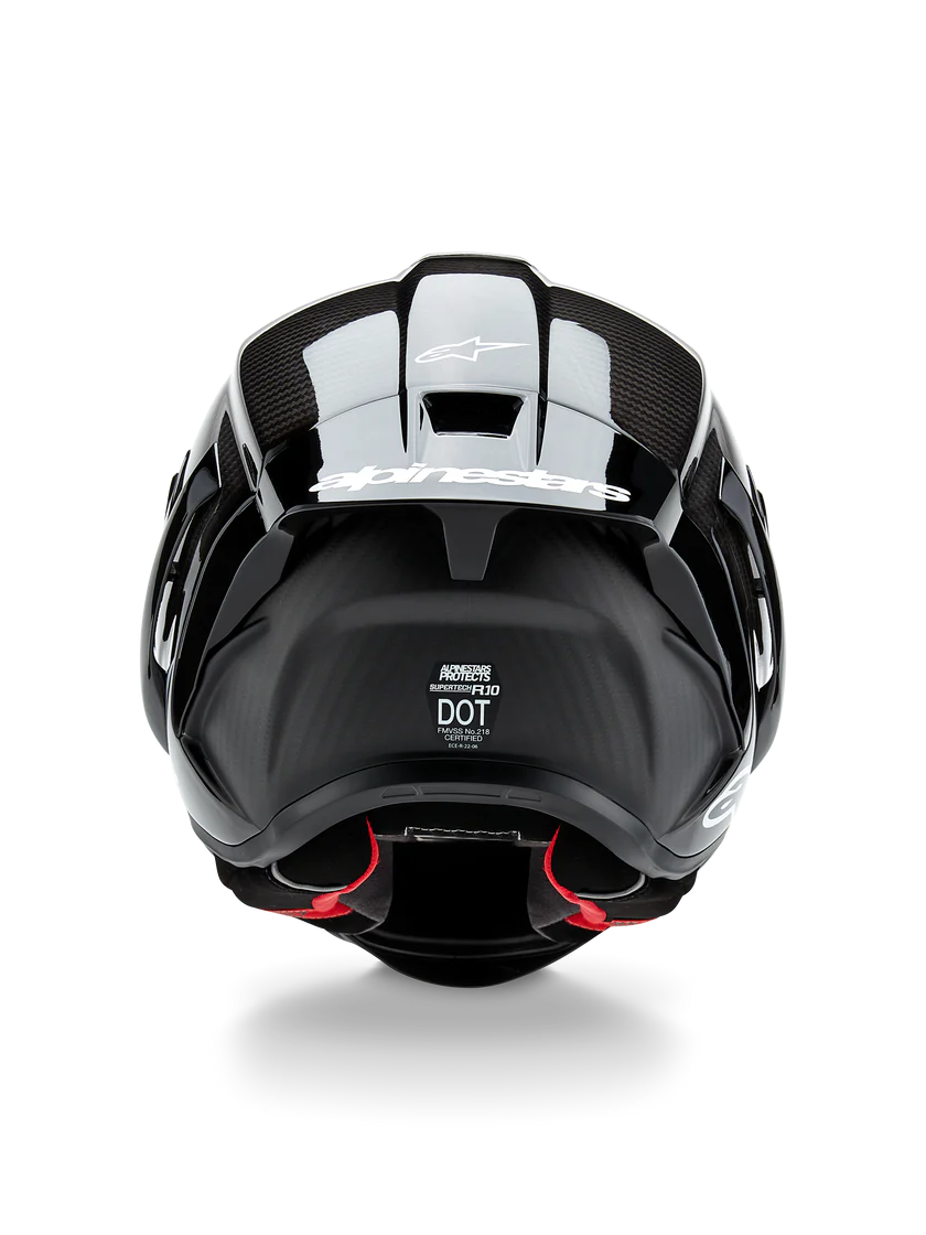 Alpinestars Supertech R10 Solid Capacete Carbono Brilhante 8200124-1902 