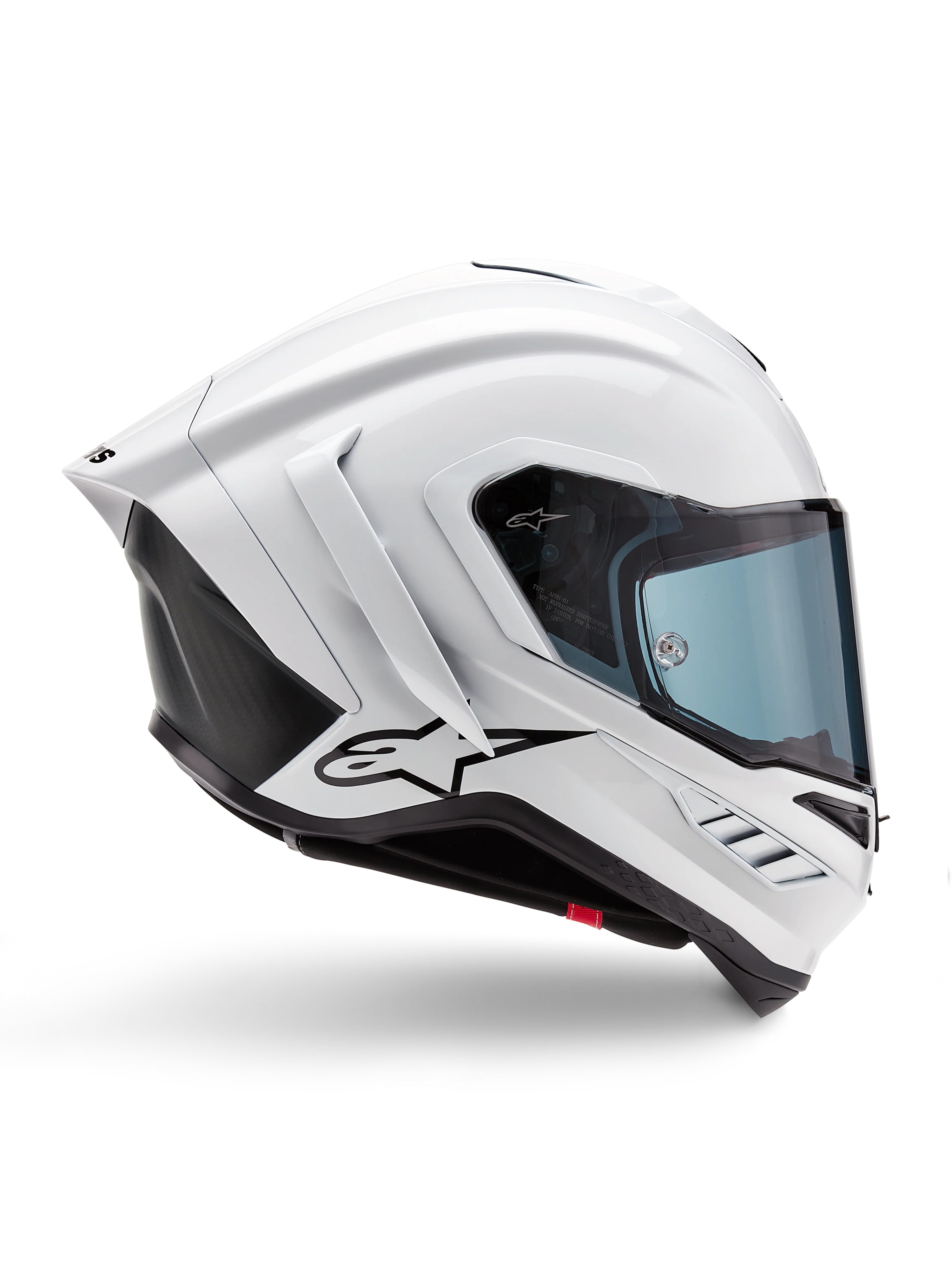 Capacete Alpinestars Supertech R10 Solid Branco Brilhante 8200124-2170 